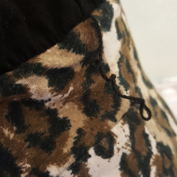 Black Leopard Bodycon Dress - Picture 4 of 5